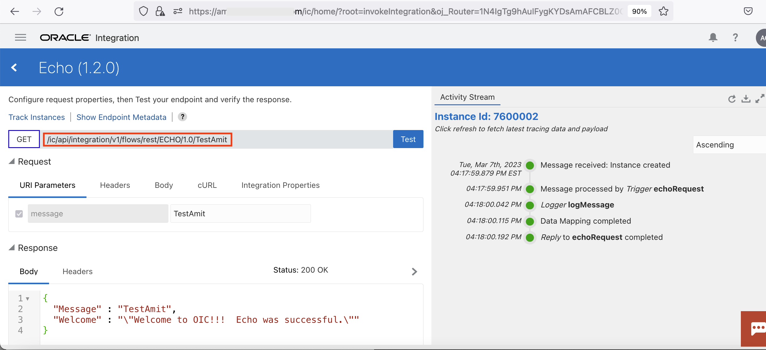 Securing Oracle Integration Cloud REST Endpoint For Trigger with OCI
