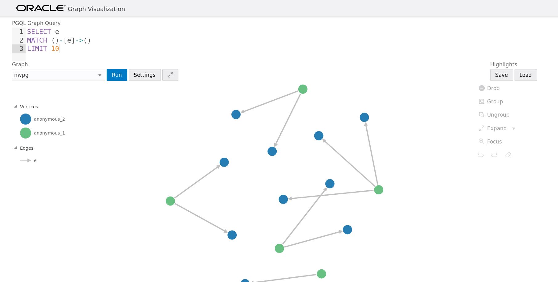Oracle 20c PGX and GraphViz - Spatial and Graph part 5