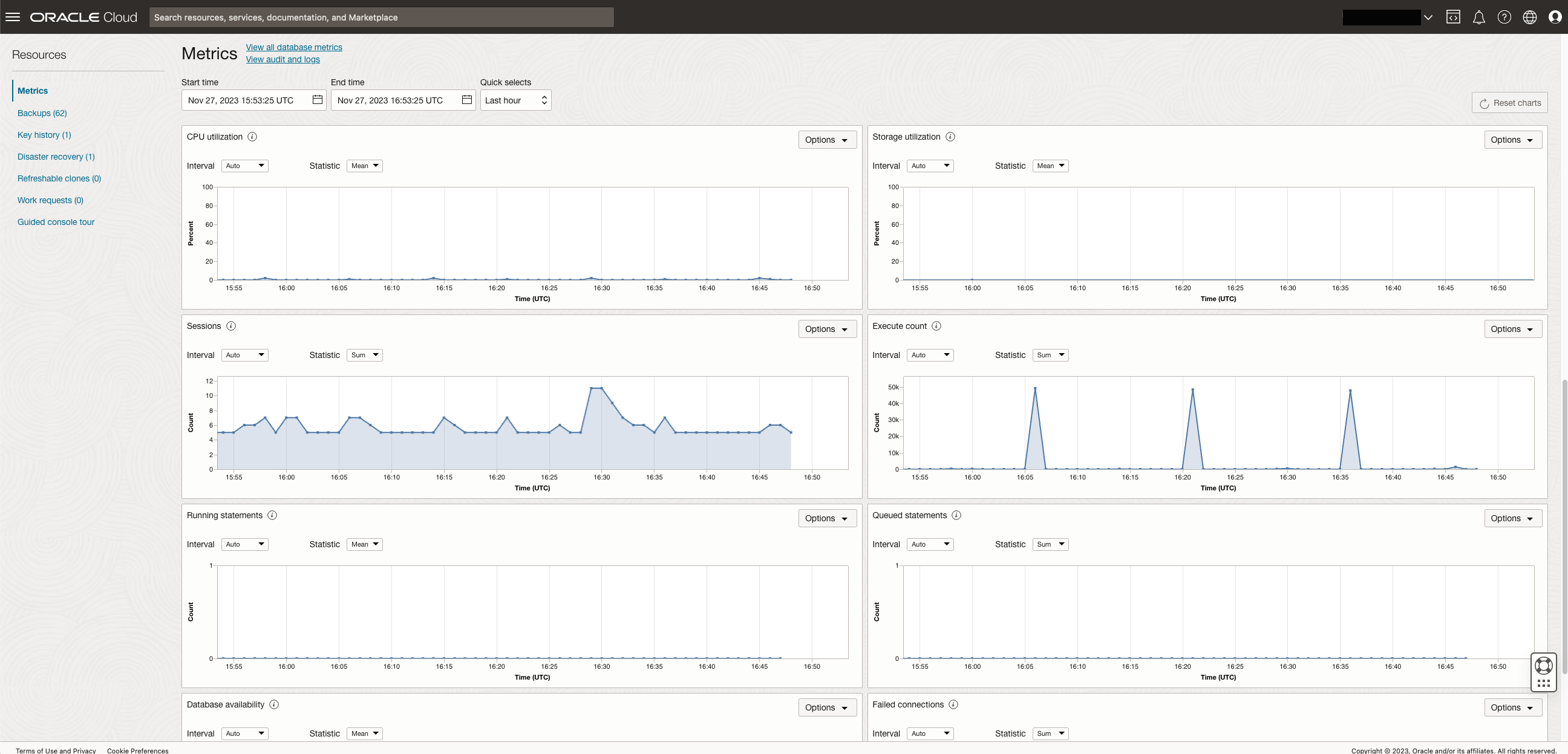 Container for ML Data will be in in OCI