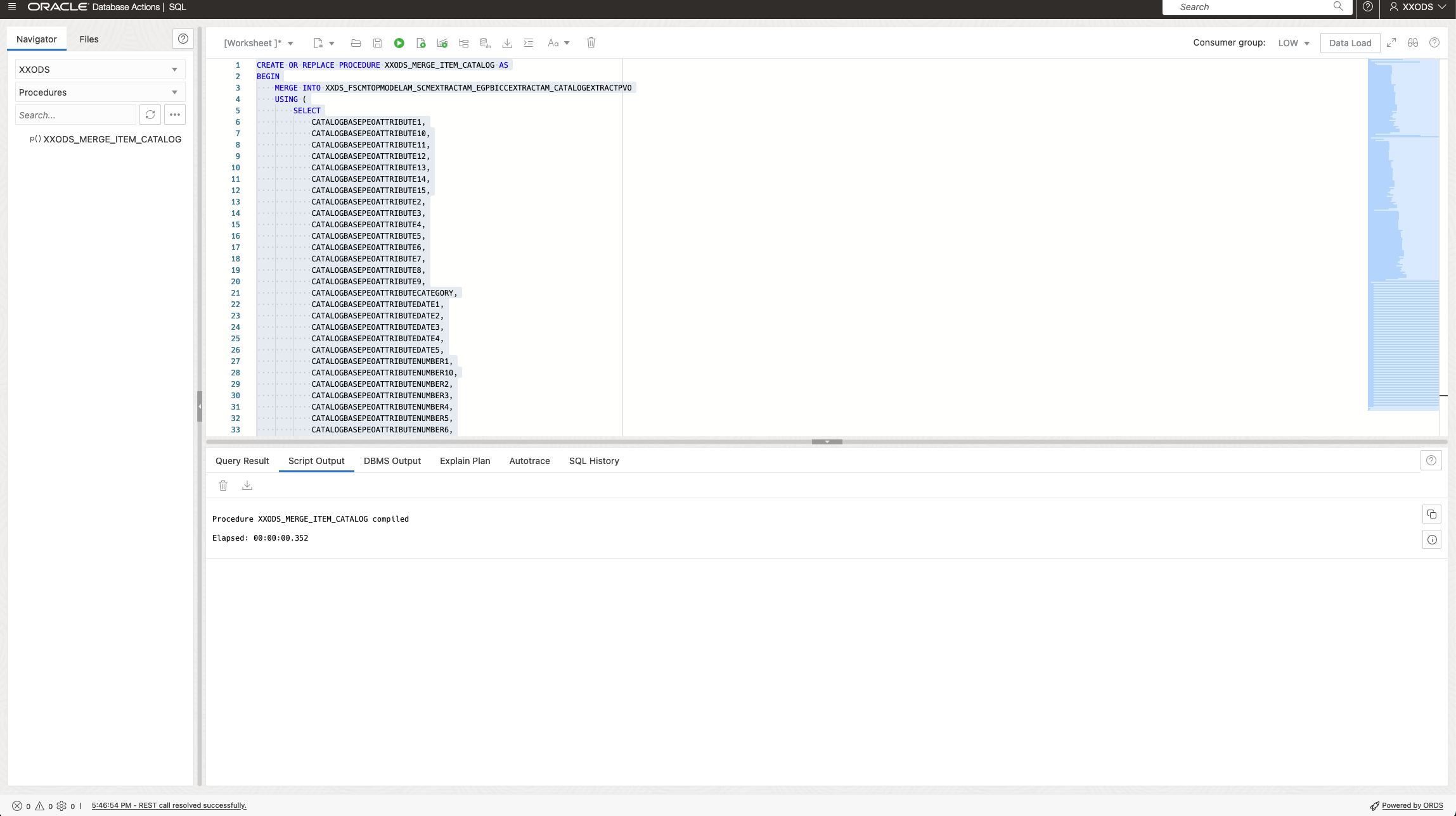 Automating Data Merge via a Stored Procedure