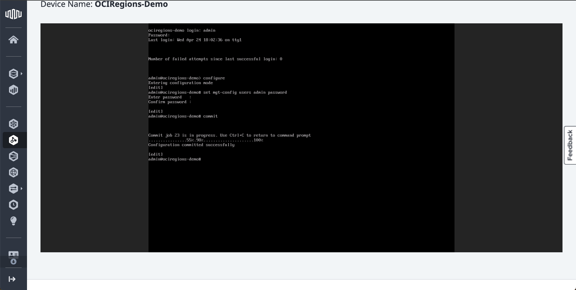 Change Generated Password
