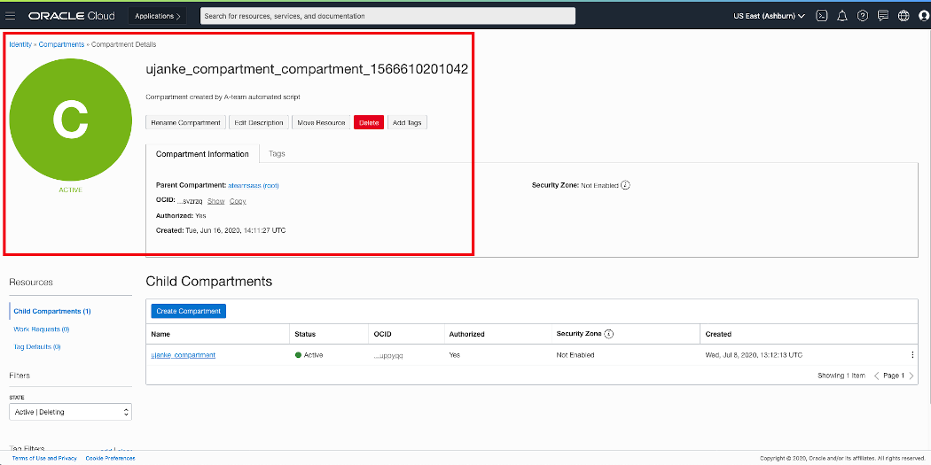 Compartment Definition