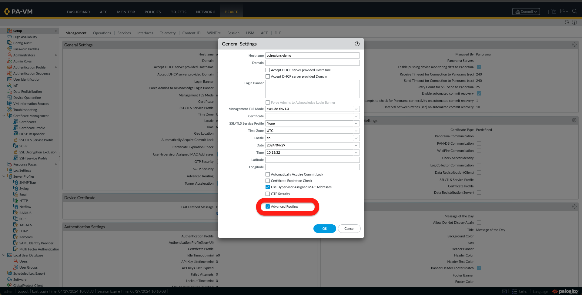 Advanced Routing Activation 1