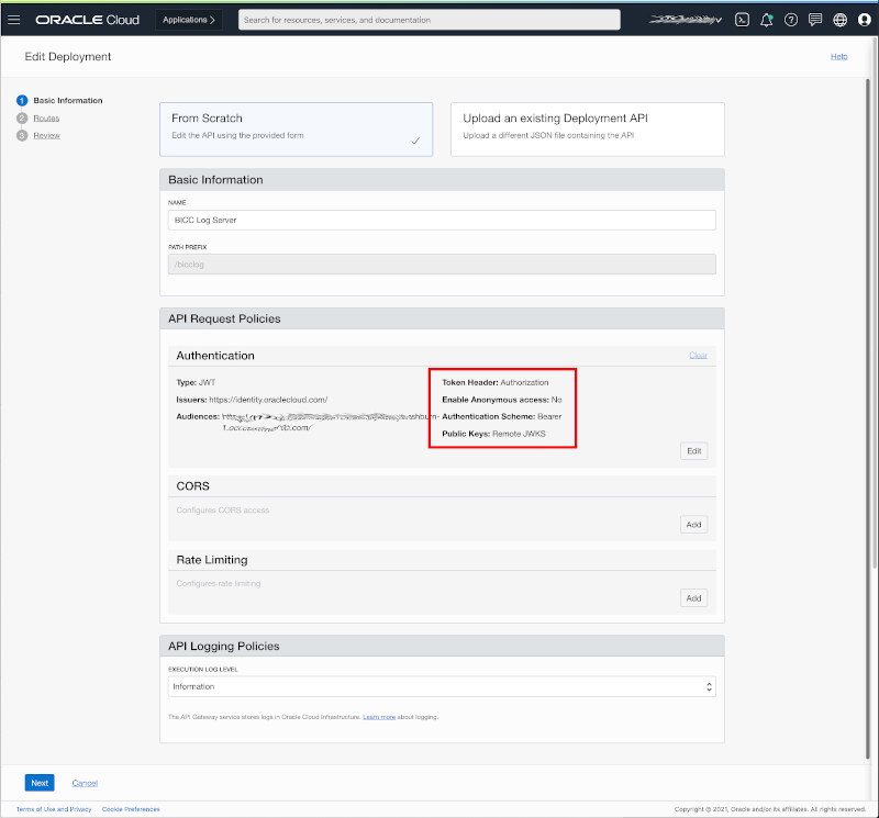 Configure the Authentication Policy to JWT using Bearer Tokens