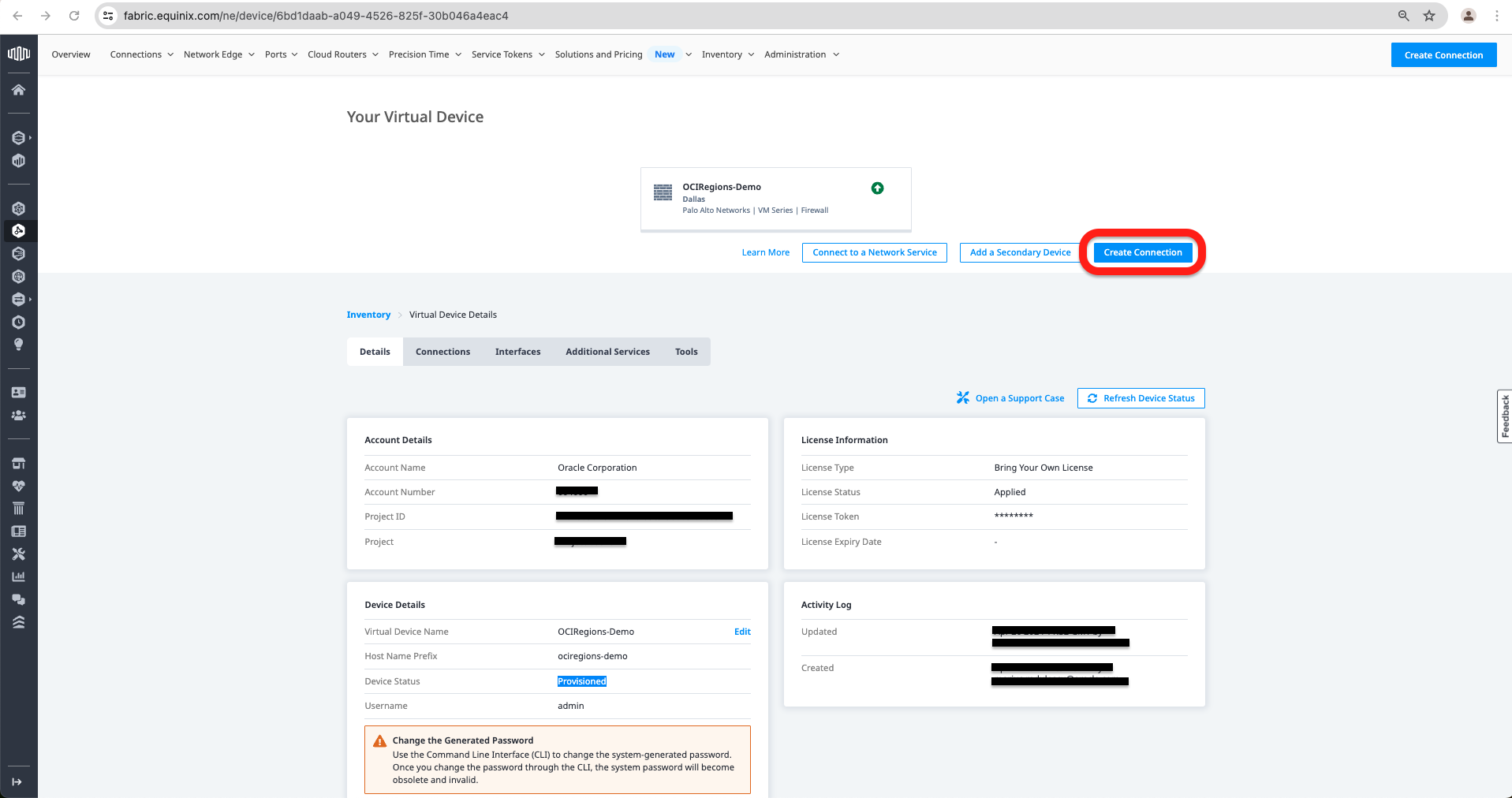 Create Virtual Device 4