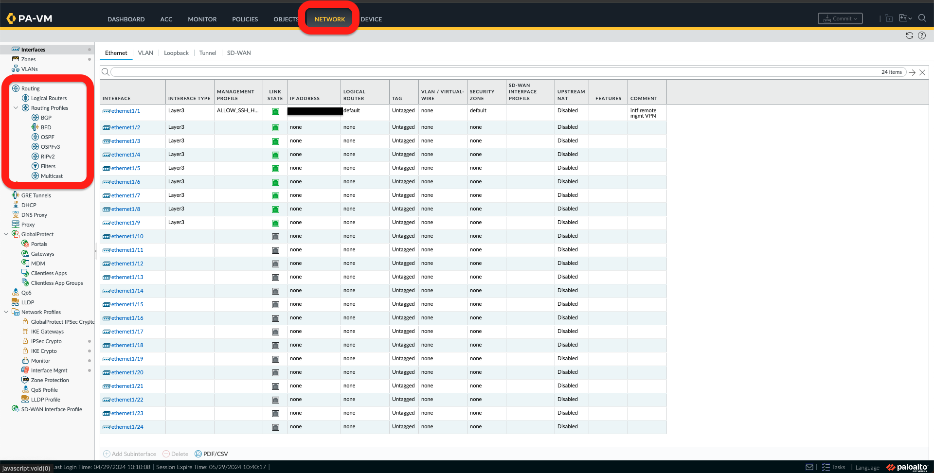 Advance Routing Activation Confirmation