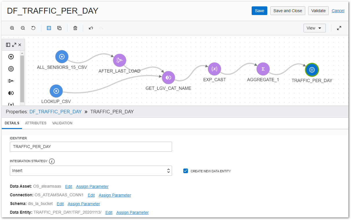 Figure 1: An example data flow