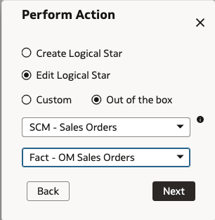 Select Logical Star