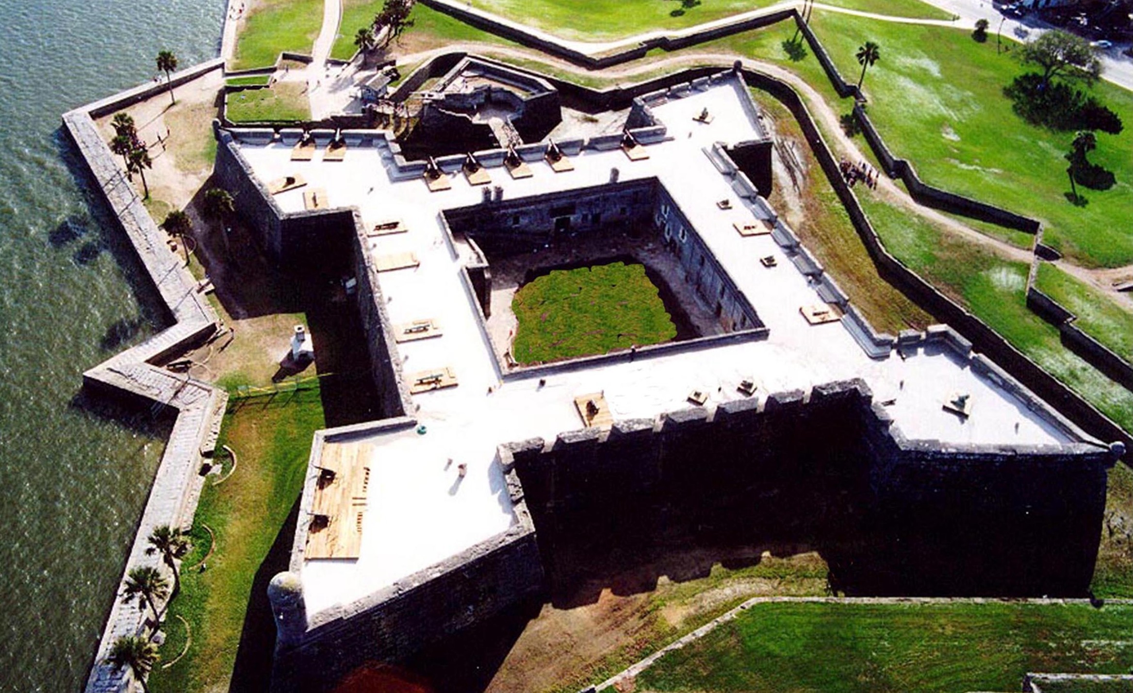Castillo de San Marcos via Wikipedia - credit National Park Service