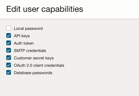 UserCapabilities