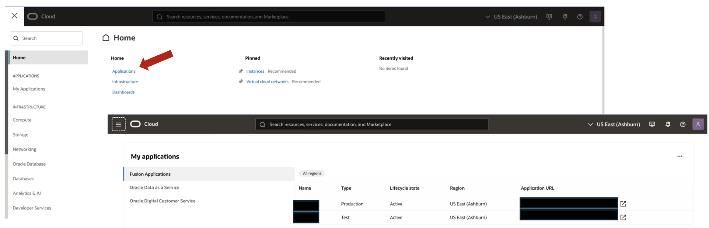 FA Administrator Home