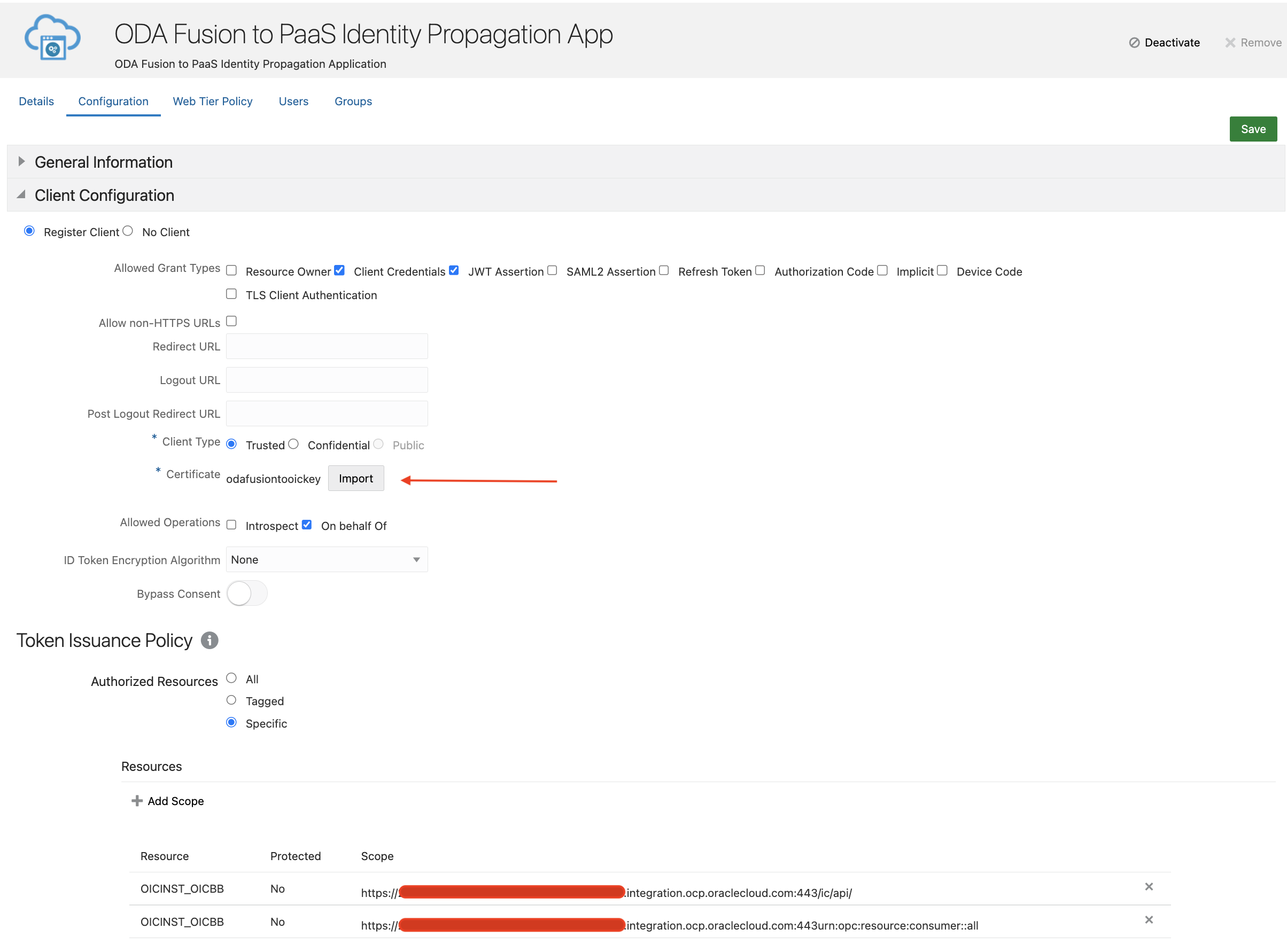 IdentityPropagationIDCSApp
