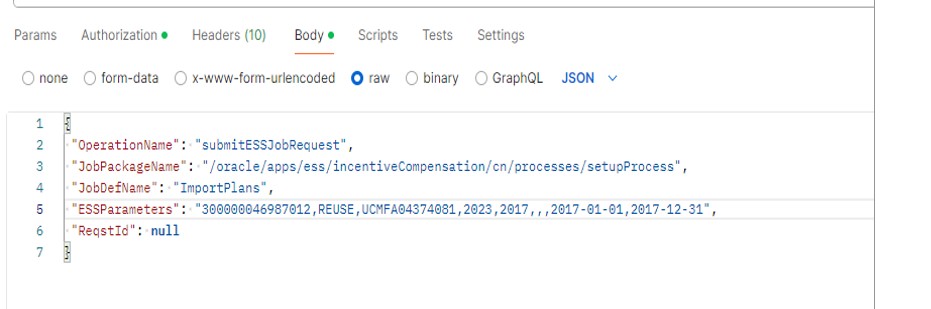 Import REST API Postman