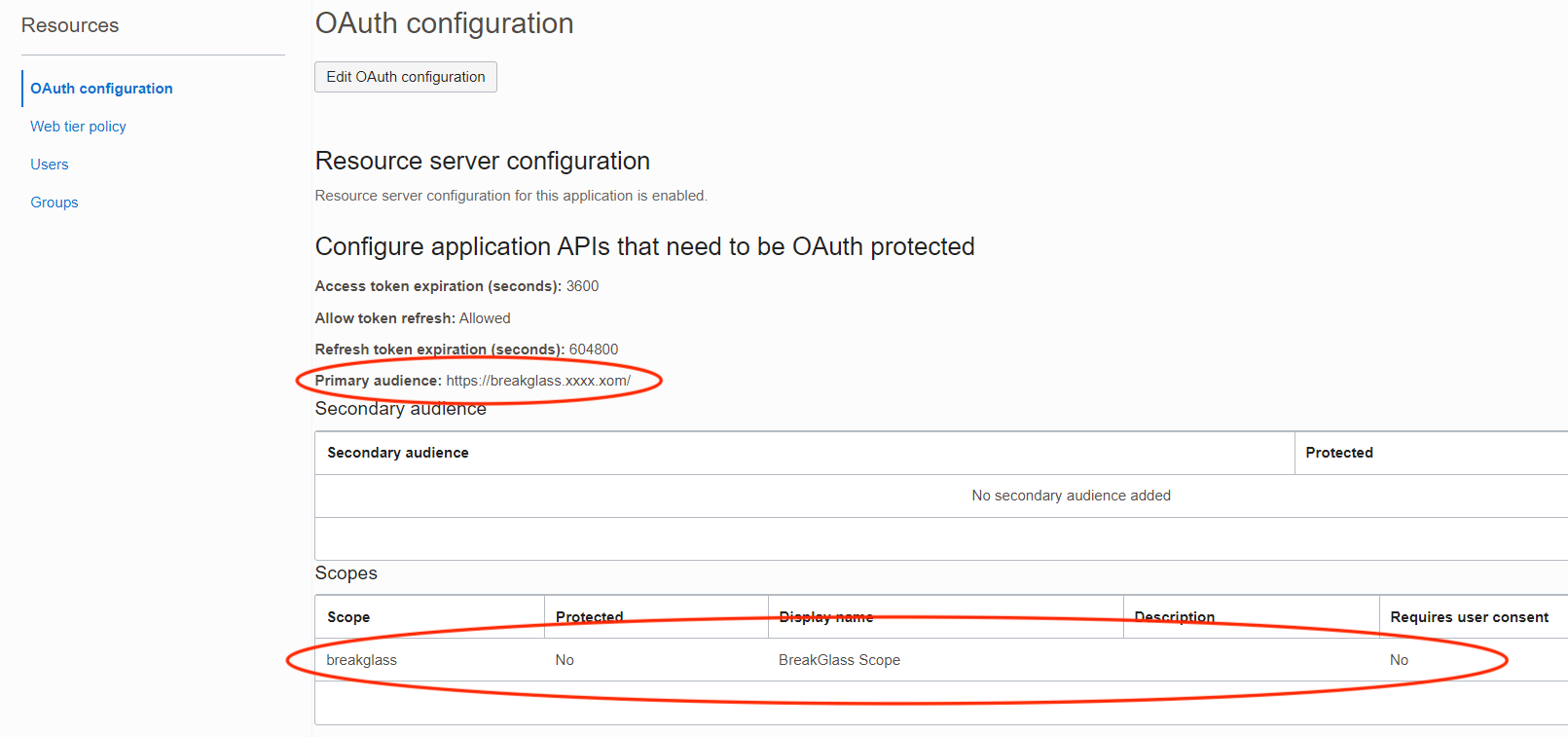 Resource Server Confidential App