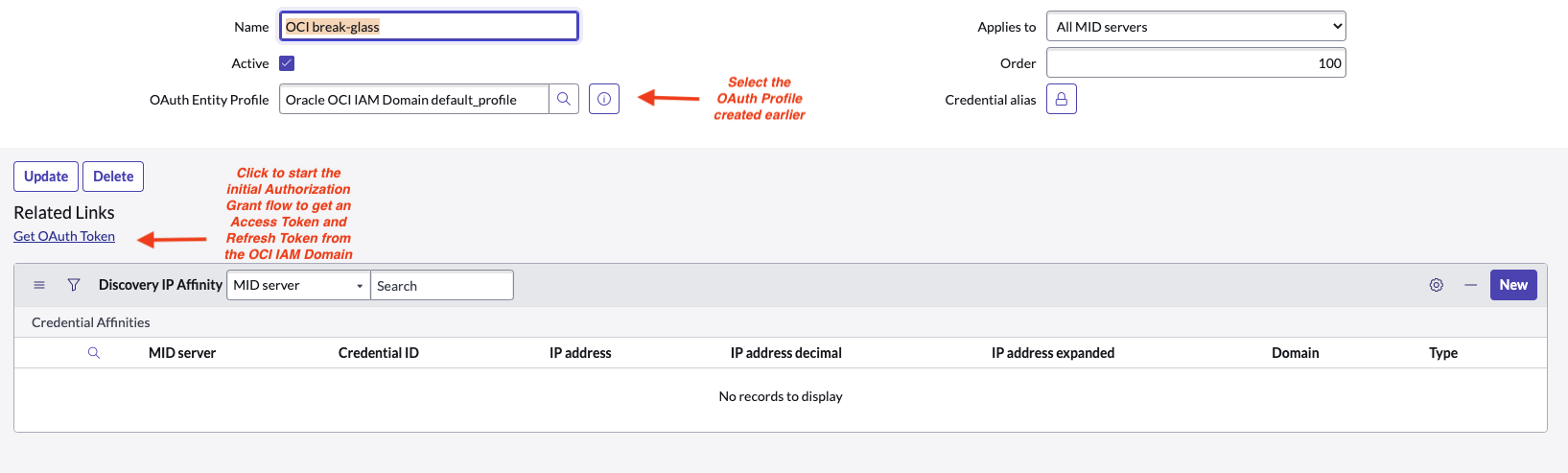 Configure OAuth 2.0 Credentials