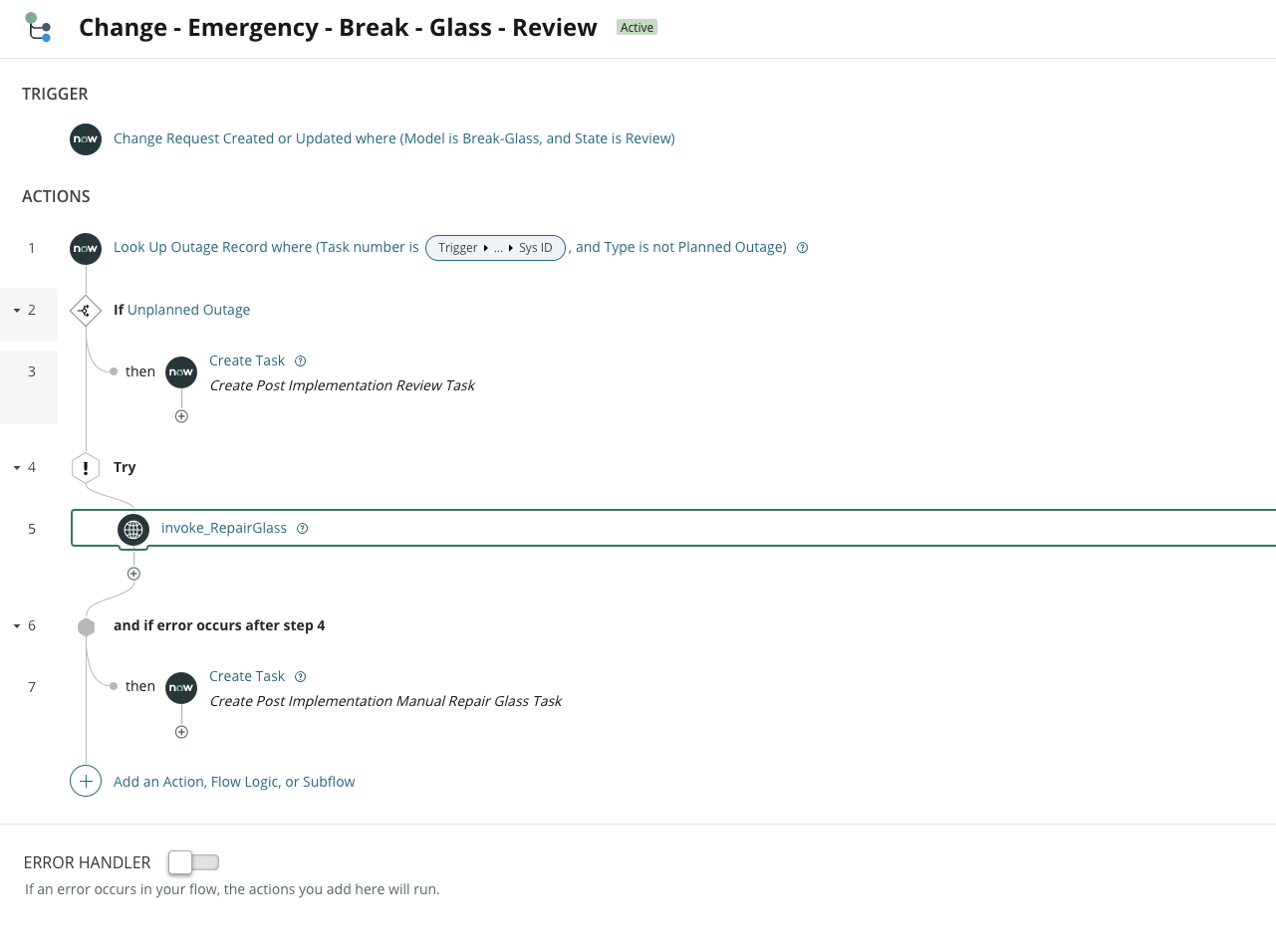 Review Flow overview