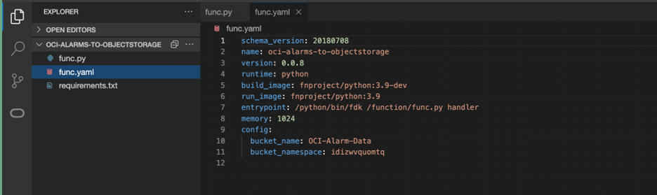 yaml code