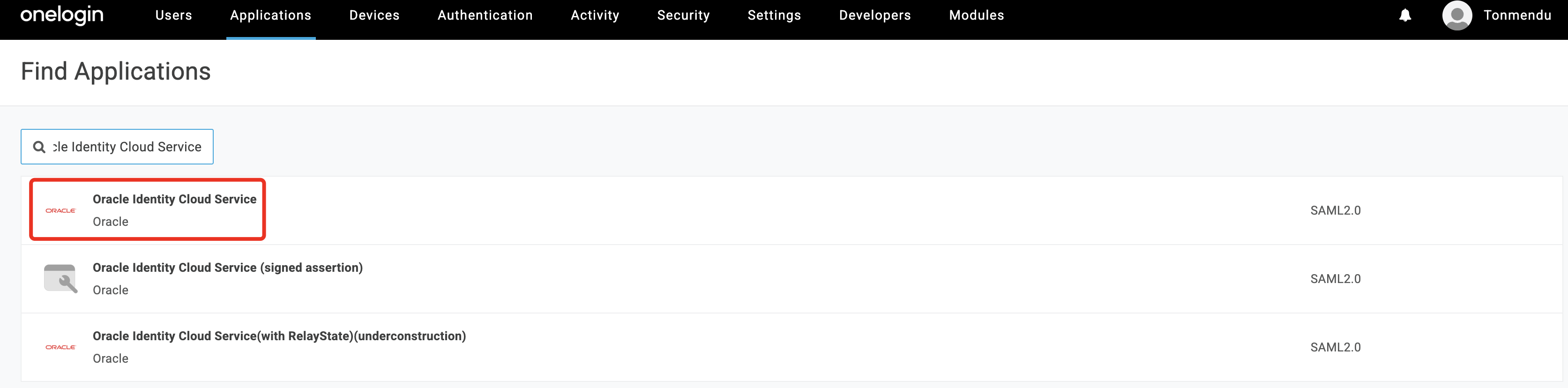 OCIIAMOneLogin_OneLogin_admin_2