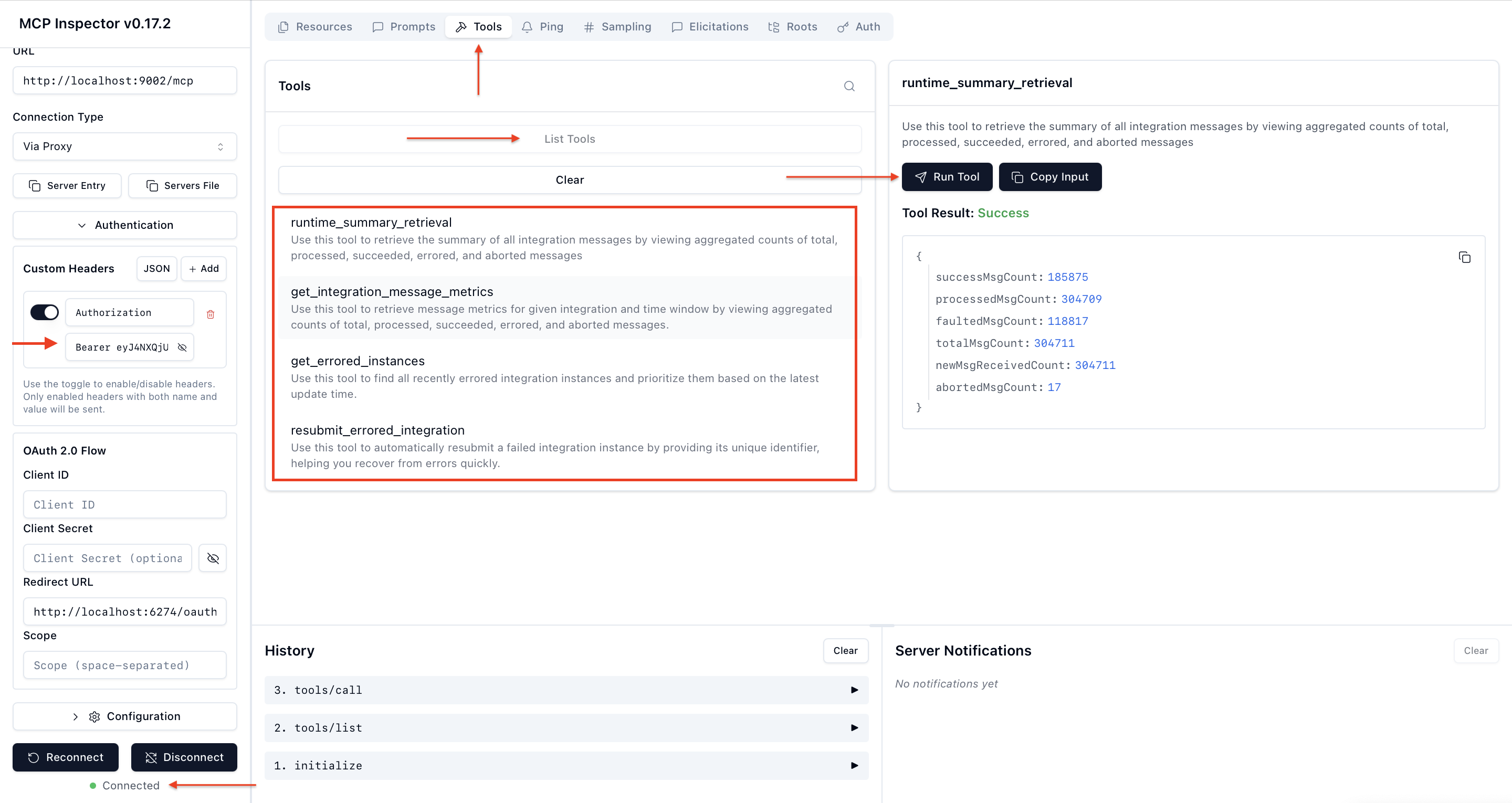 MCP Server Inspector