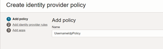 Figure-3b: Create IDP policy