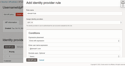 Figure-3e: Create IDP policy