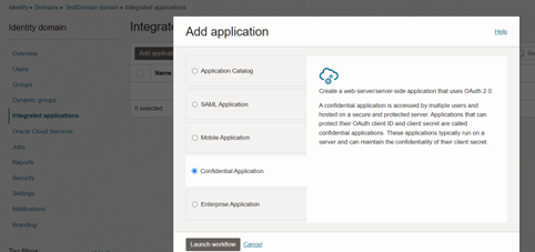 Postman Patch Condition: Configure Confidential Application 1