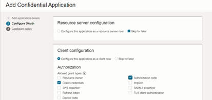 Postman Patch Condition: Configure Confidential Application 2