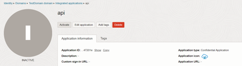 Postman Patch Condition: Configure Confidential Application 6