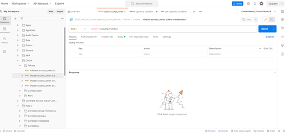 Postman Patch Condition: Get OAuth Token 1