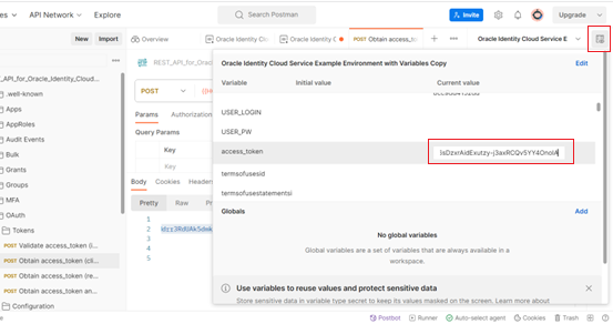 Postman Patch Condition: Get OAuth Token 4
