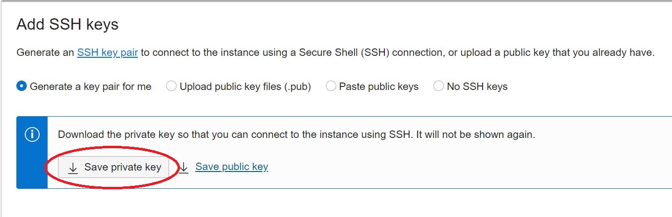 Download private key