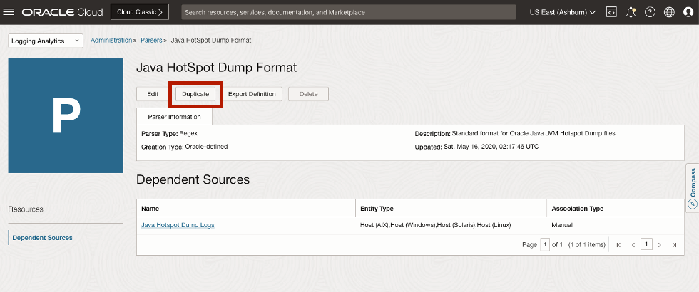 Logging Analytics Duplicate Log Parser