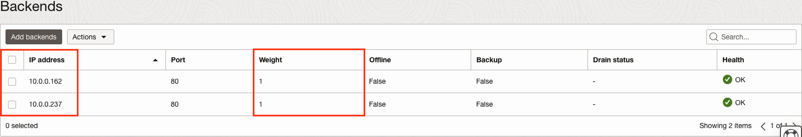 [SMOW - OCI Backends]