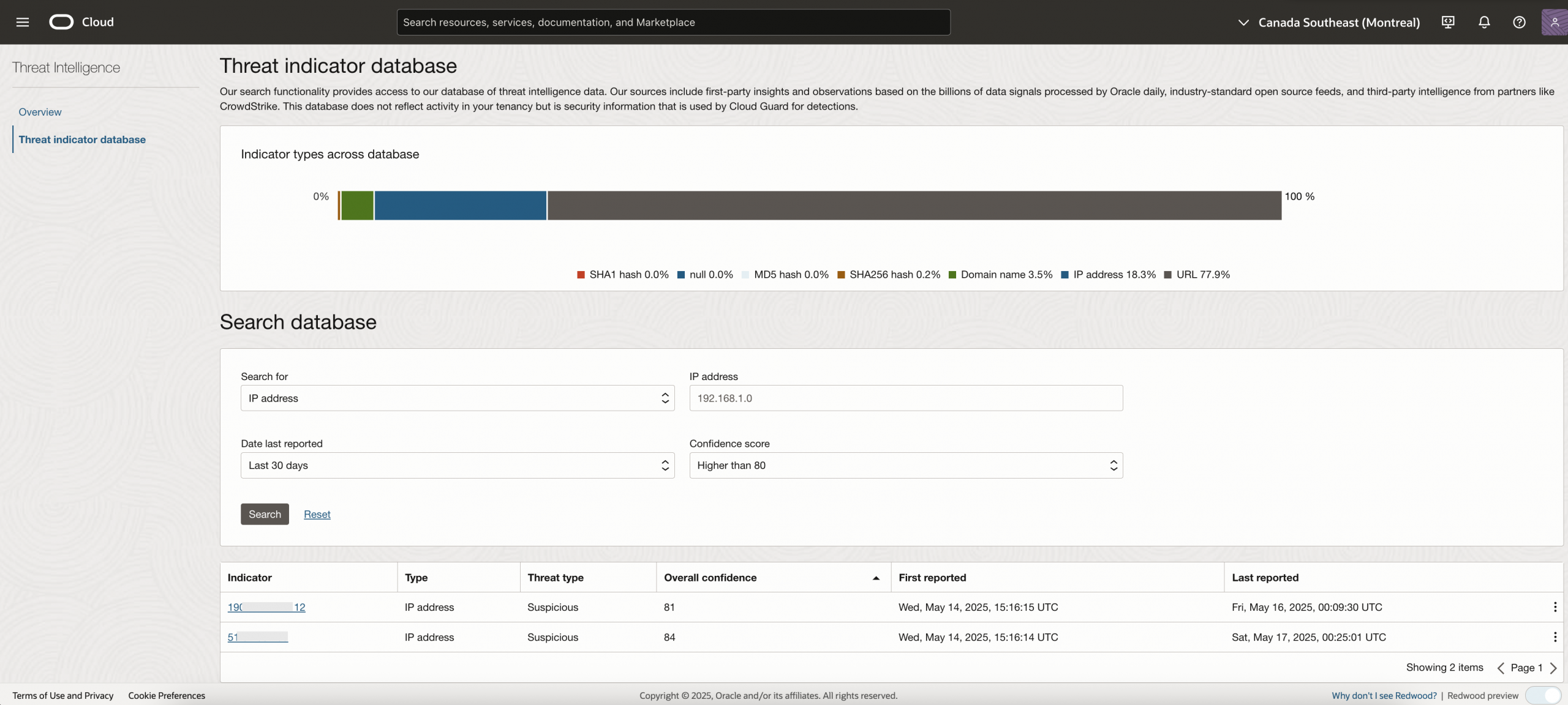 Leveraging Threat Intelligence to configure WAF and secure Data Plane APIs in OCI