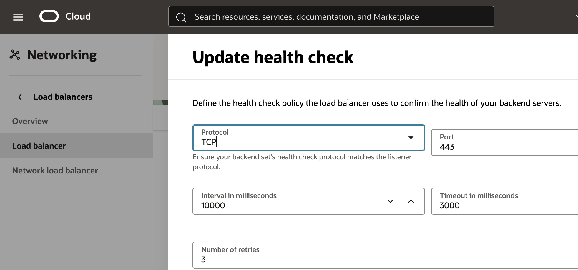 SSL Tunneling health check