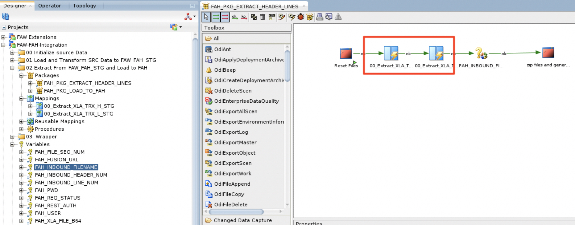 Extracting AH Input Analyses