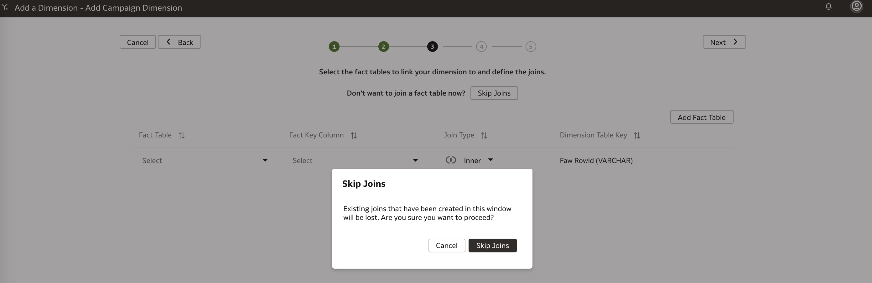VM-707-39- Skip Dimension joins