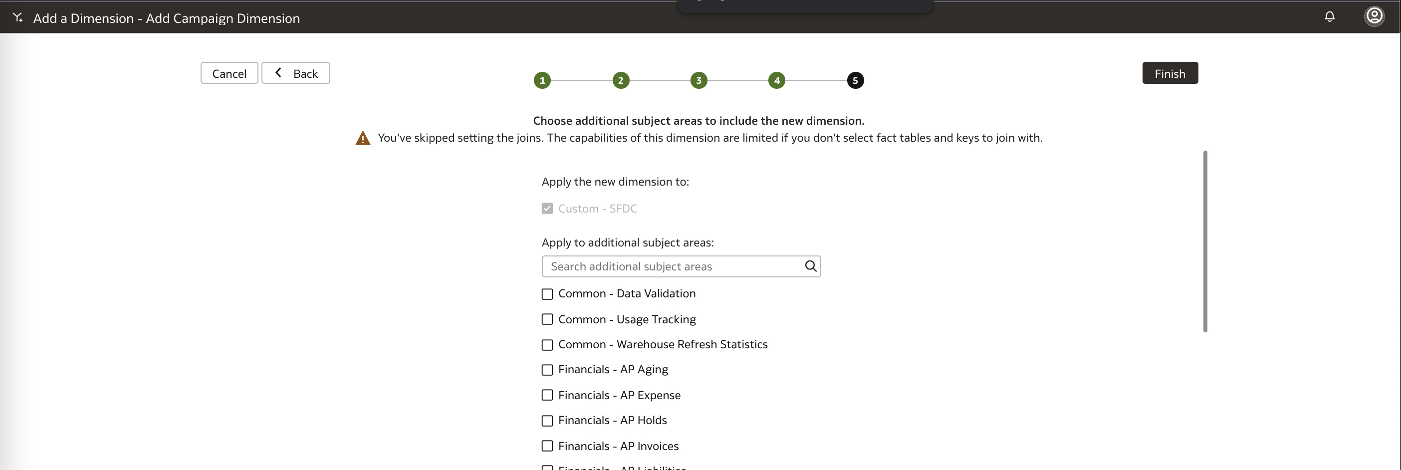 VM-707-41- Campaign Dimension finish