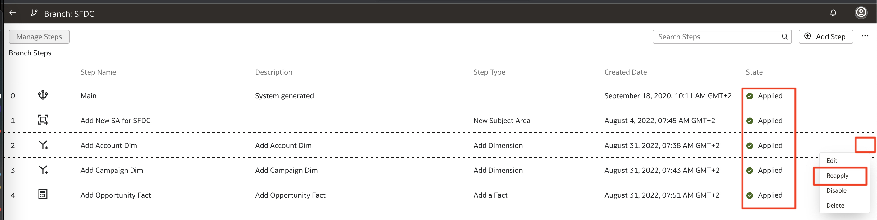VM-707-46- Select Agg Levels