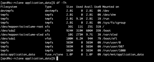 Disks and filesystems