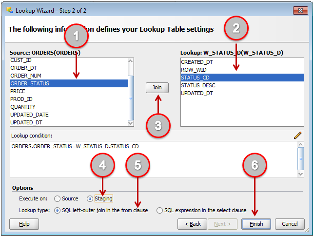 Fact Interface - Adding A Lookup - Step 3