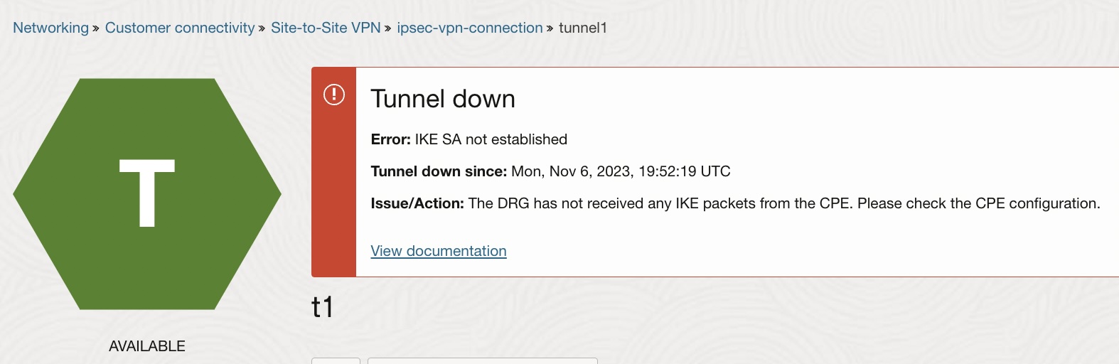 ike version mismatch 1
