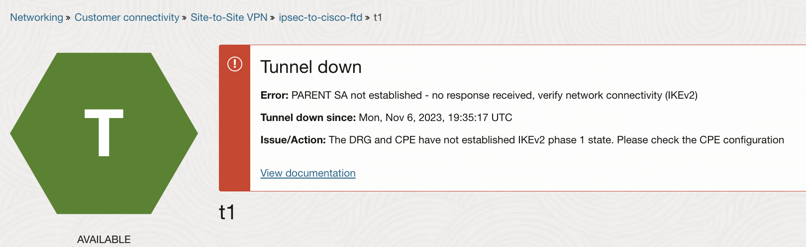 ike version mismatch 2