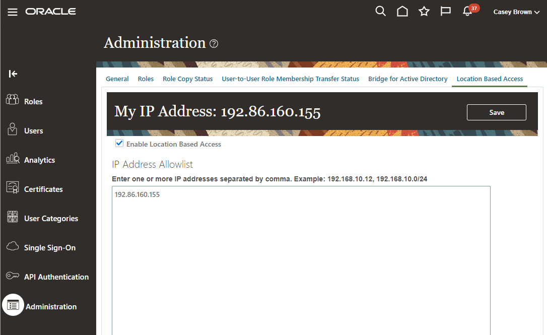 Securing Oracle Fusion Applications REST APIs with Location Based Access Control (LBAC)