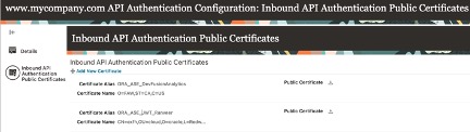 Upload Certificate