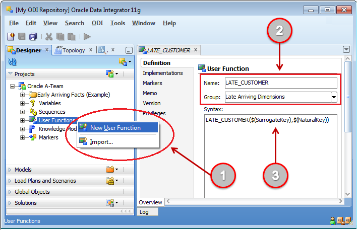 User Function - Customer