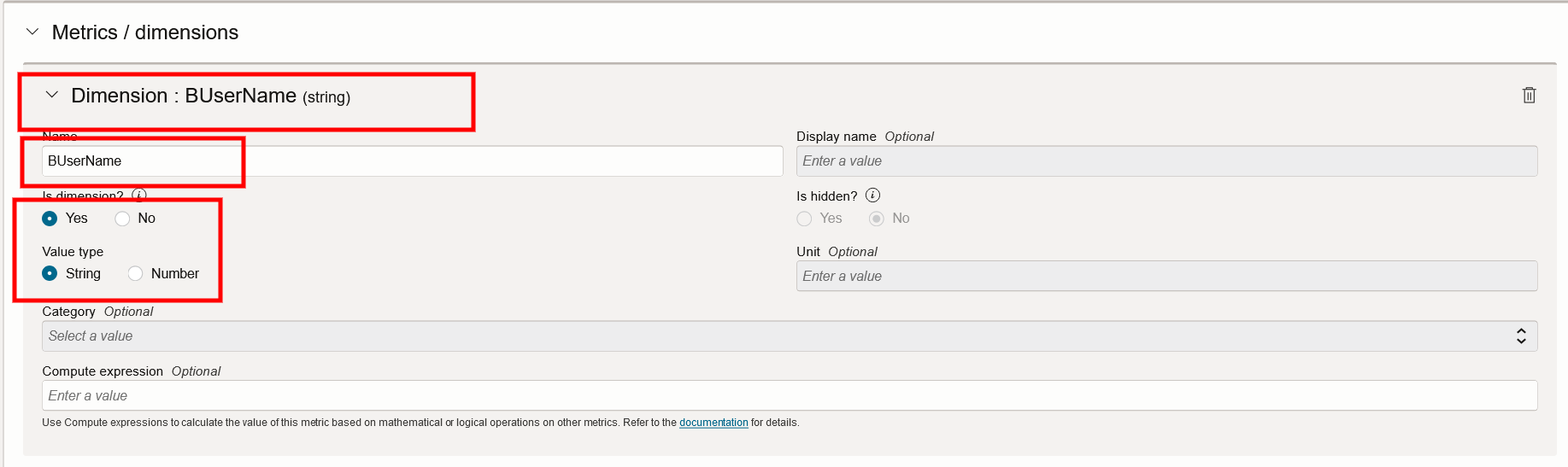 Create Metric Extension Continued
