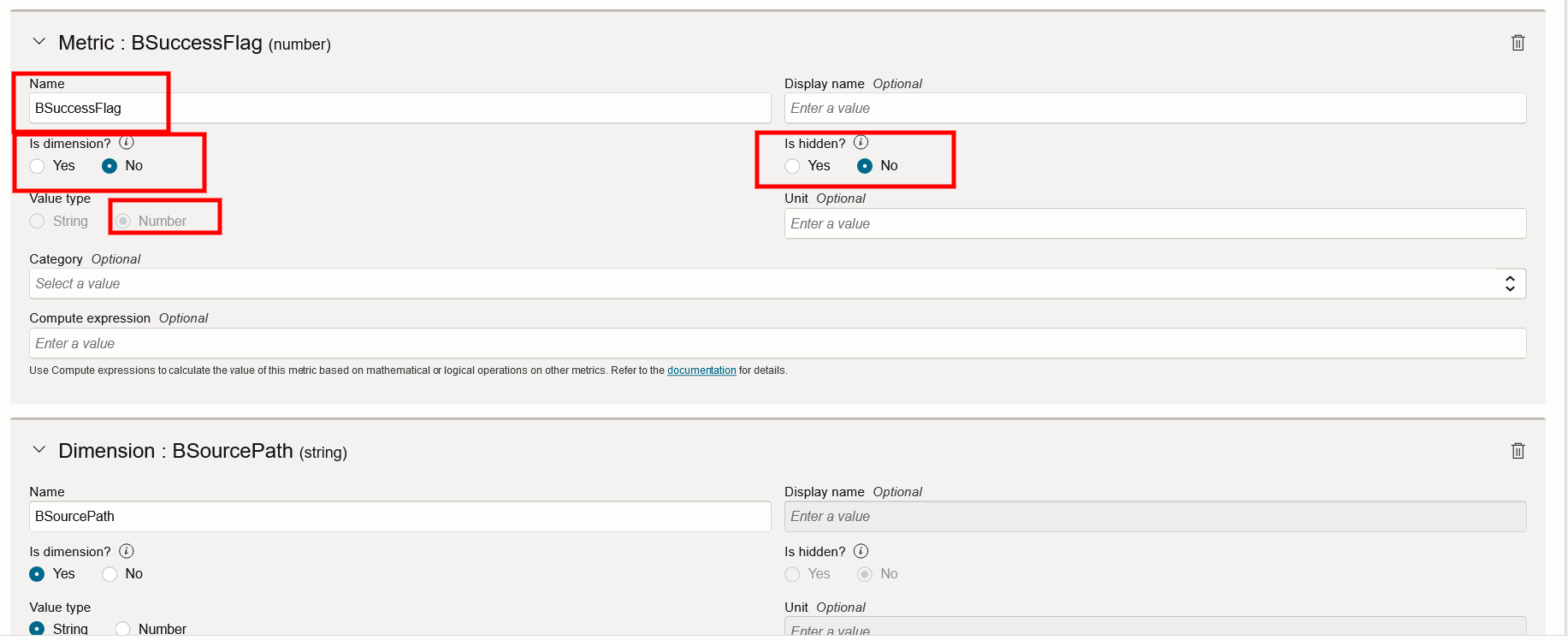 Create Metric Extension Continued