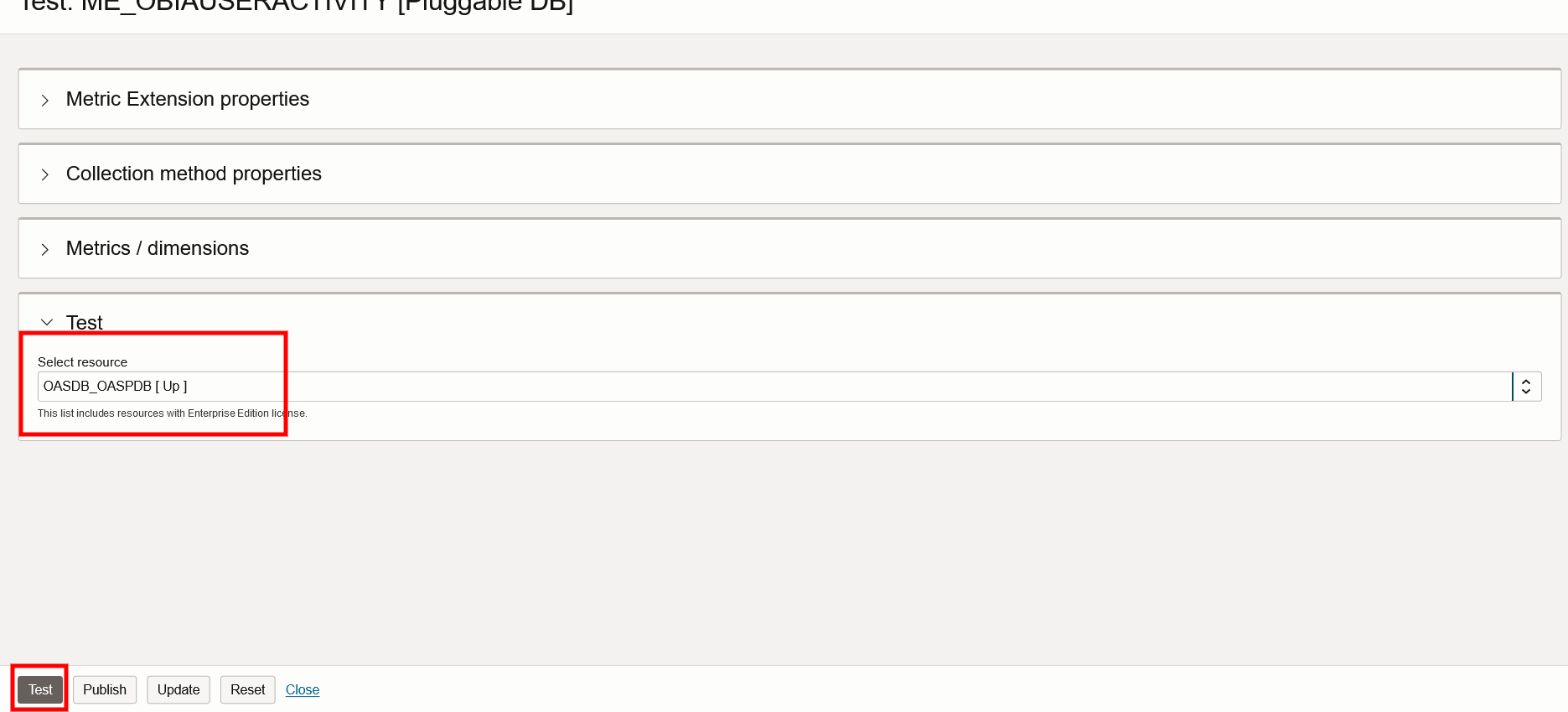 Create Metric Extension Continued