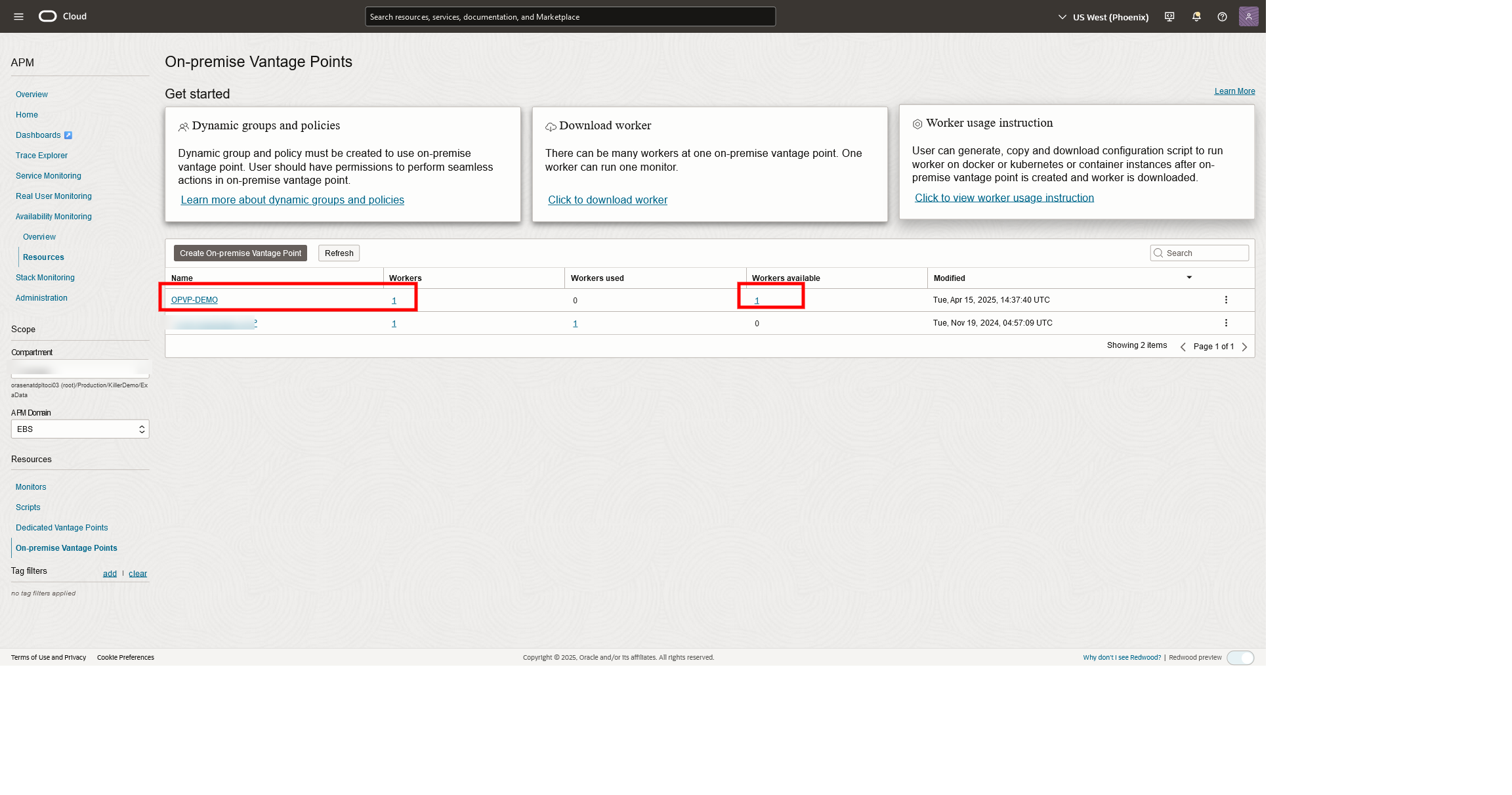 Verify Status of Worker Deployment